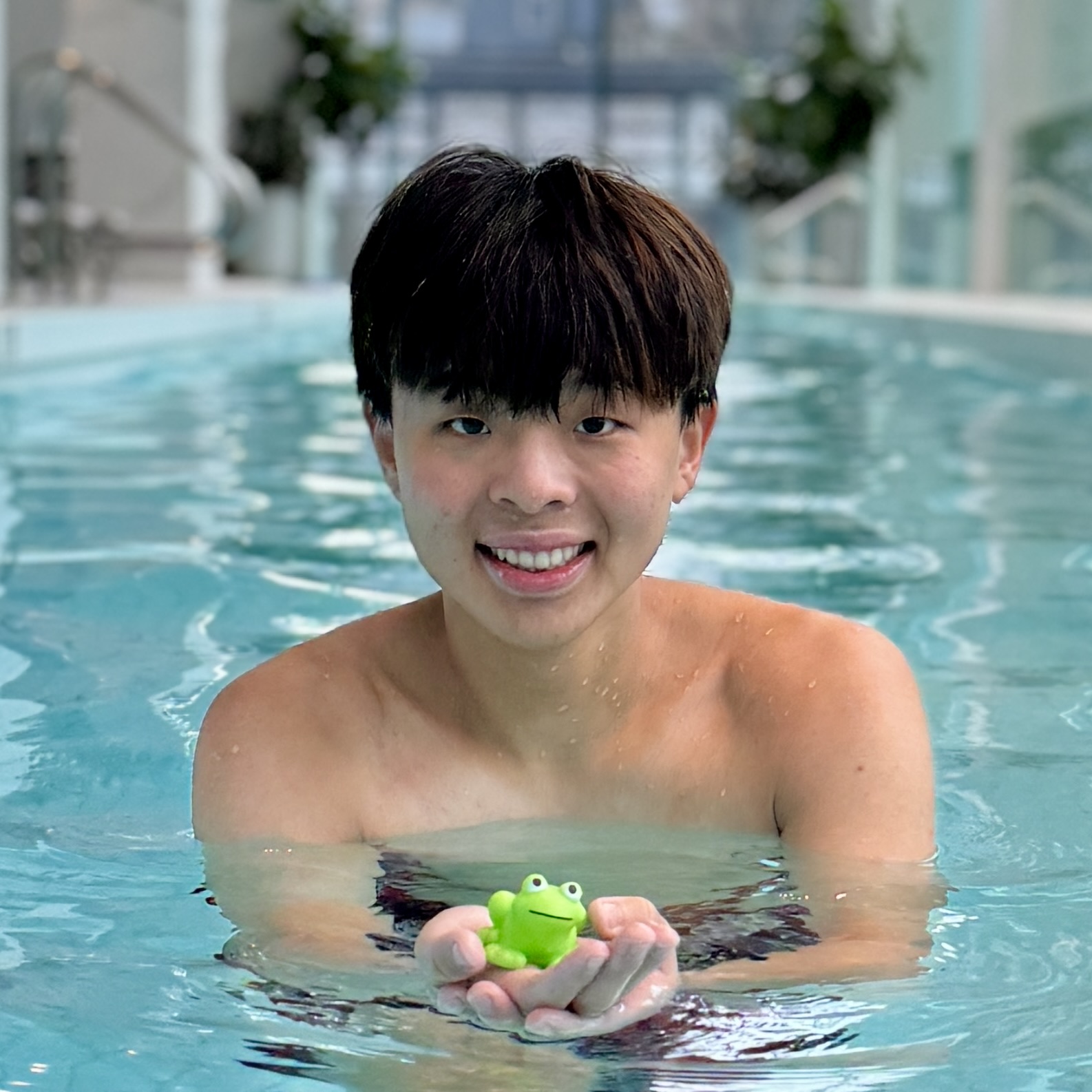 Swim instructor Nolan